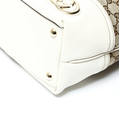 GUCCI GG canvas Shoulder Bag beige WS25441