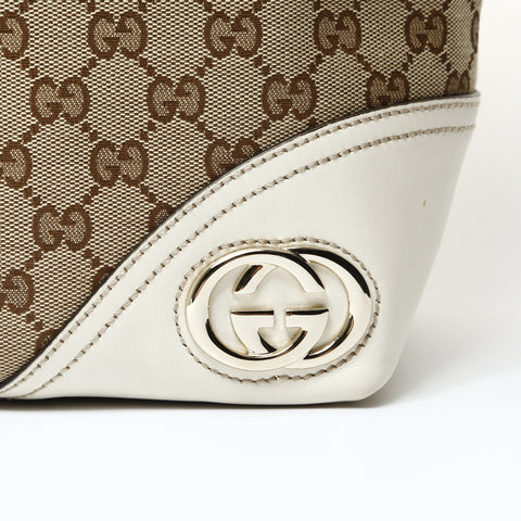GUCCI GG canvas Shoulder Bag beige WS25441