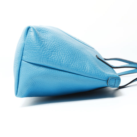 GUCCI Leather Soho Handbag blue WS25442