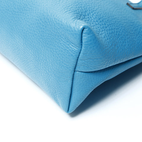 GUCCI Leather Soho Handbag blue WS25442