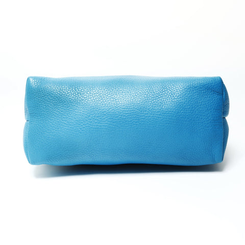 GUCCI Leather Soho Handbag blue WS25442