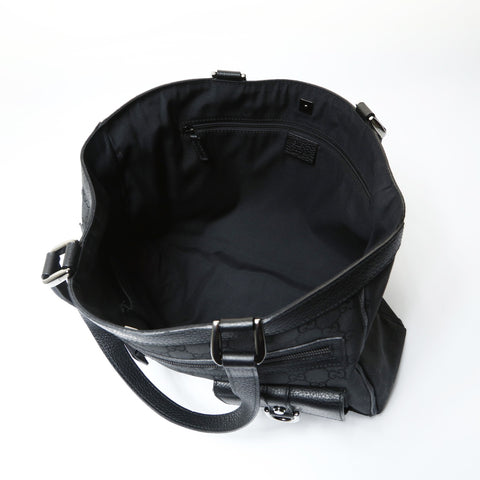 GUCCI GG canvas 268639 Handbag black WS25446