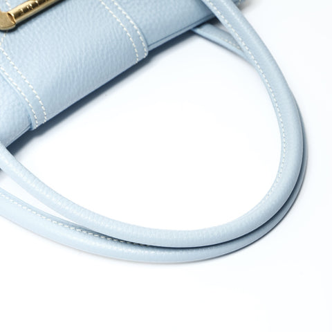 CELINE leather Handbag blue WS25447