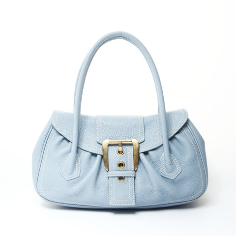 CELINE leather Handbag blue WS25447