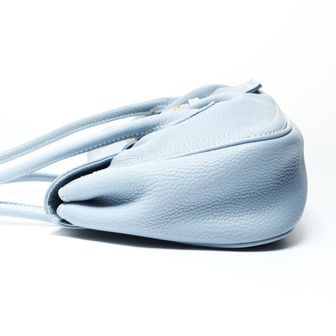 CELINE leather Handbag blue WS25447