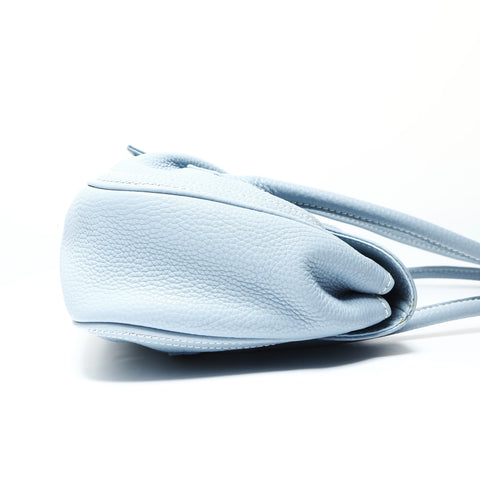 CELINE leather Handbag blue WS25447