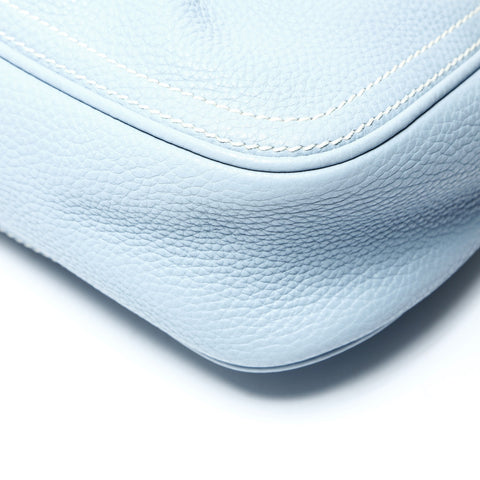 CELINE leather Handbag blue WS25447