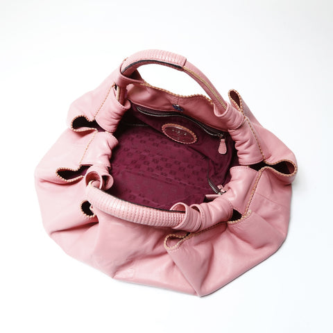LOEWE Nappa Aire Leather Handbag pink WS25451
