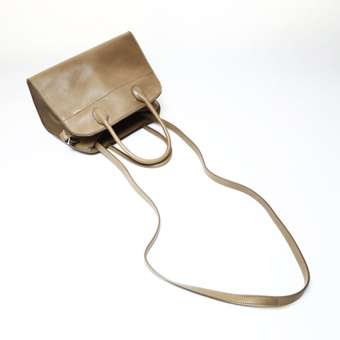 Margaux 10 Shoulder 2way Handbag beige WS25453