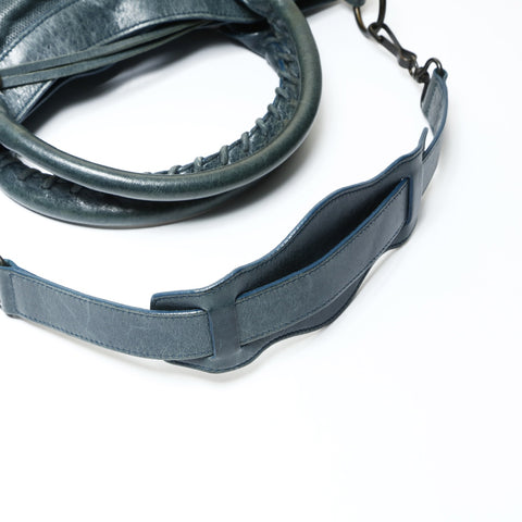 BALENCIAGA City The First 2way 103208 Handbag green WS25454