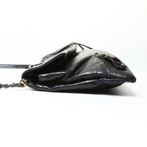 BALENCIAGA Giant Envelope 2way Shoulder Bag black WS25455