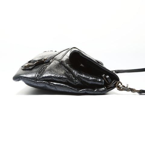 BALENCIAGA Giant Envelope 2way Shoulder Bag black WS25455