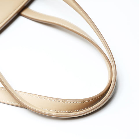 Salvatore Ferragamo Gancini leather Handbag beige WS25456