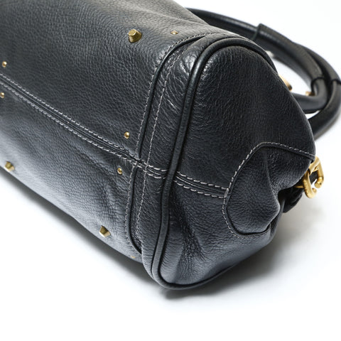 Chloe Paddington Leather Handbag black WS25459