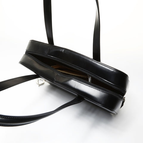 CARTIER leather Shoulder Bag black WS25467