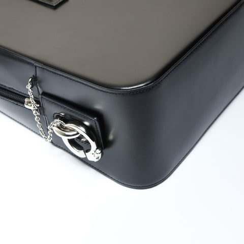 CARTIER leather Shoulder Bag black WS25467