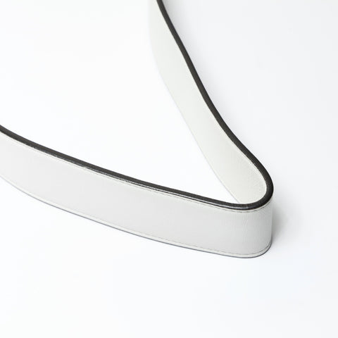 FENDI Zucca embossed leather Baguette satchel bag Shoulder Bag white WS25469