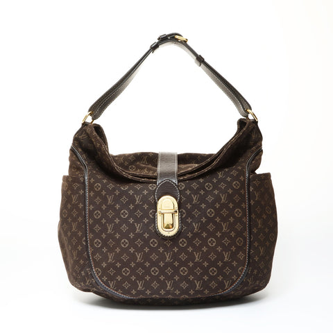 LOUIS VUITTON 2011 Monogram Idylle Romance Shoulder Bag Brown WS25470