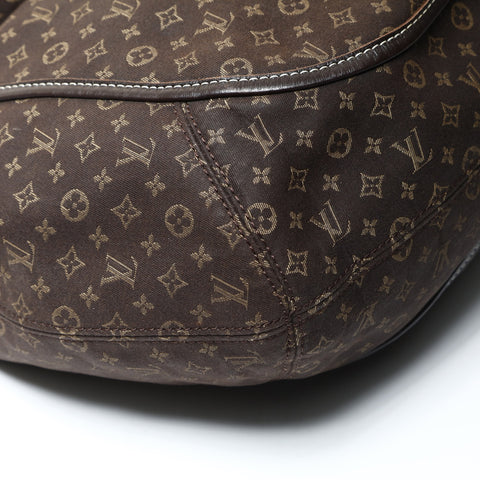 LOUIS VUITTON 2011 Monogram Idylle Romance Shoulder Bag Brown WS25470