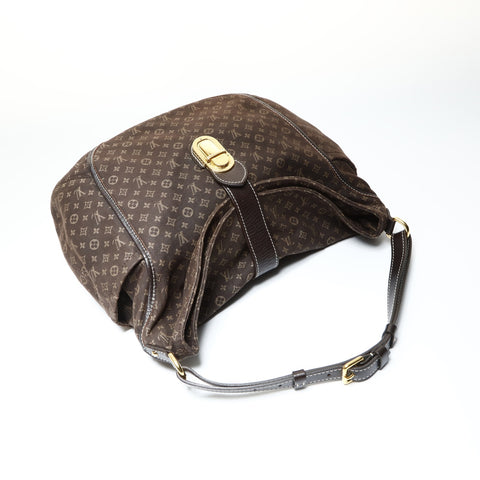 LOUIS VUITTON 2011 Monogram Idylle Romance Shoulder Bag Brown WS25470