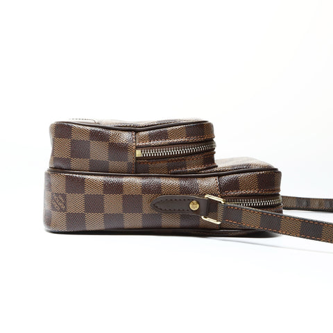 LOUIS VUITTON 2009 Amazon Special Order Shoulder Bag Brown WS25473