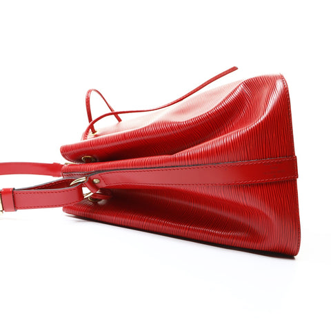 LOUIS VUITTON 1995 Epi Petit Noe Shoulder Bag Red WS25475