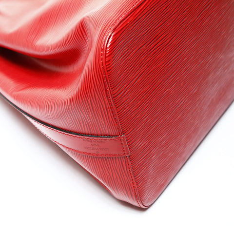 LOUIS VUITTON 1995 Epi Petit Noe Shoulder Bag Red WS25475