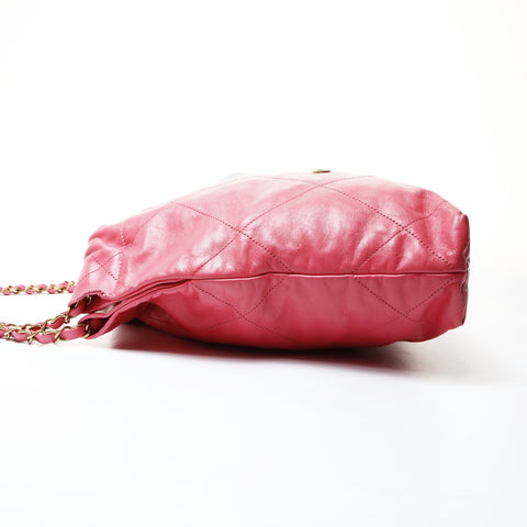 CHANEL 2022-2025 Chain Chanel 22 Shoulder Bag pink WS25477