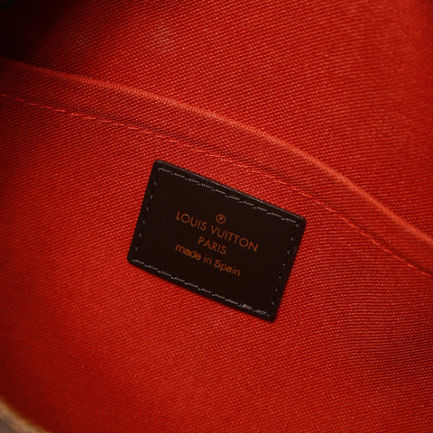 LOUIS VUITTON 2004 Damier Rivera MM Handbag Brown WS25482