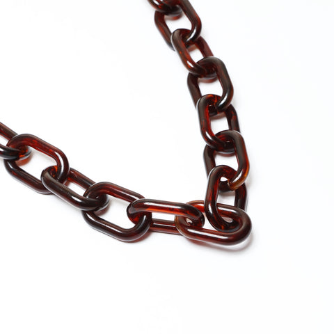 PRADA Harako Leopard Chain Shoulder Bag Brown WS25483