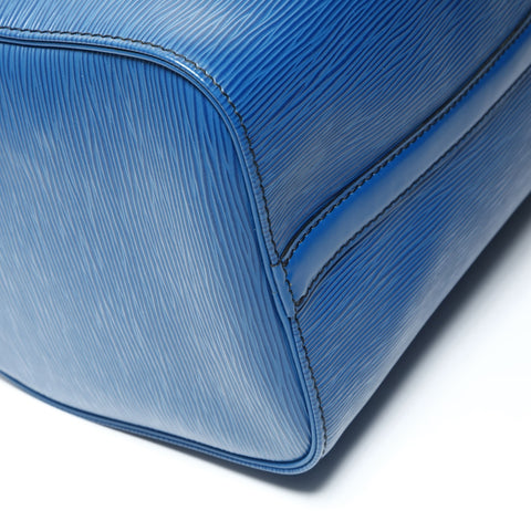 LOUIS VUITTON 1992 Epi Speedy 30 Handbag blue WS25485