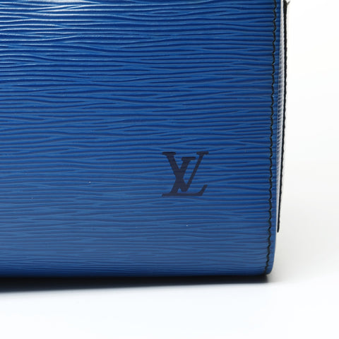 LOUIS VUITTON 1992 Epi Speedy 30 Handbag blue WS25485