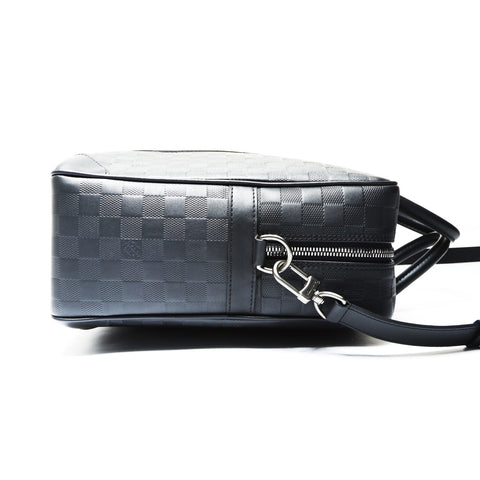 LOUIS VUITTON 2012 Damier Infini Porte Document Voyage GM Handbag black WS25486
