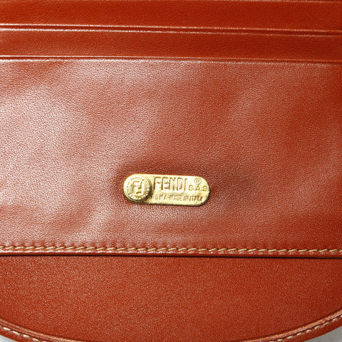 FENDI Pecan Bifold Wallet Brown WS25487