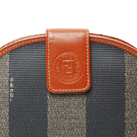 FENDI 山核桃双折钱包 棕色 WS25487