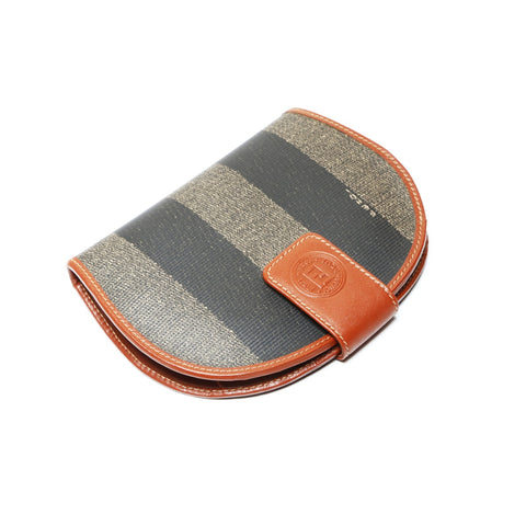 FENDI Pecan Bifold Wallet Brown WS25487