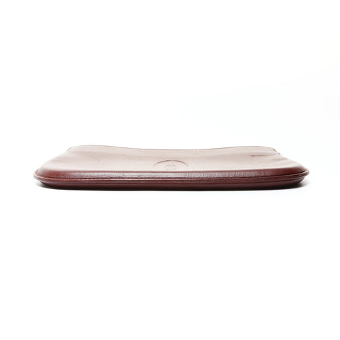 CELINE Leder Mustodo Beutel Rot WS25488