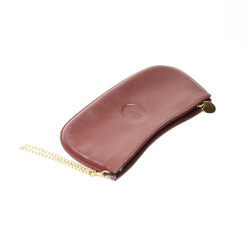 CELINE Leather Mustodo Pouch Red WS25488