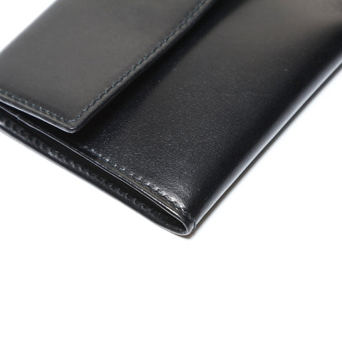 CELINE leather Coin case black WS25489