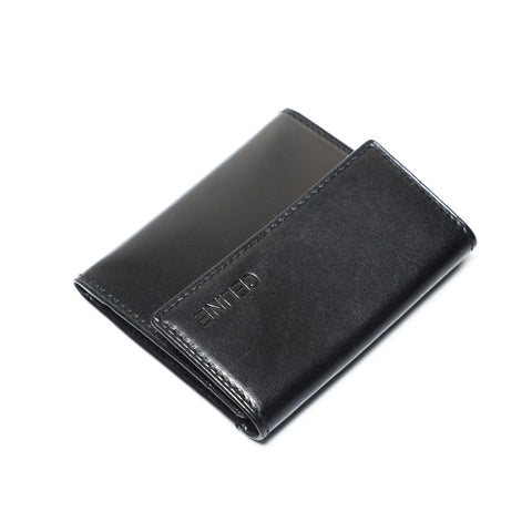 CELINE leather Coin case black WS25489