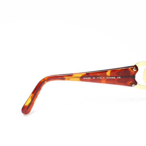 CHANEL COCO Mark sunglasses Brown WS25493