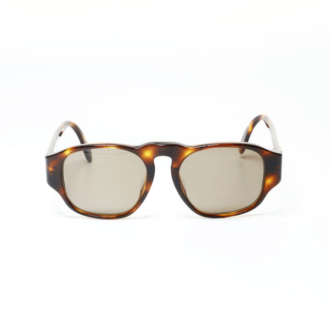 CHANEL Logo COCO Mark sunglasses Brown WS25496