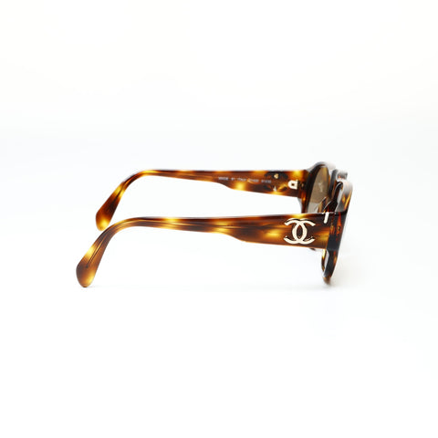 CHANEL 标志 COCO Mark 太阳镜 棕色 WS25496