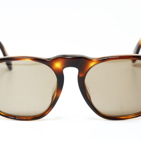 CHANEL Logo COCO Mark sunglasses Brown WS25496