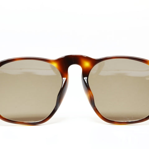 CHANEL Logo COCO Mark sunglasses Brown WS25496