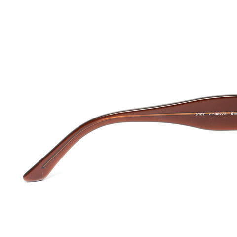 CHANEL Logo COCO Mark sunglasses Brown WS25498