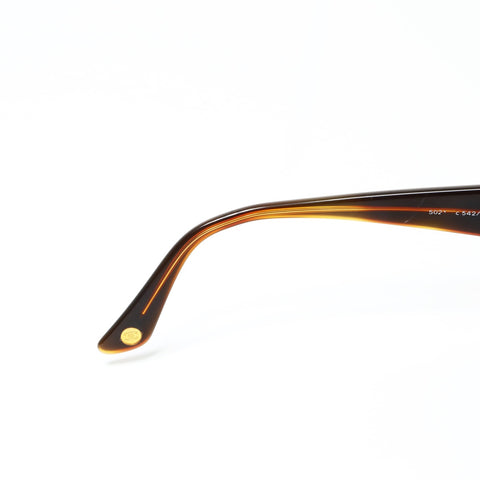 CHANEL Logo COCO Mark sunglasses Brown WS25499