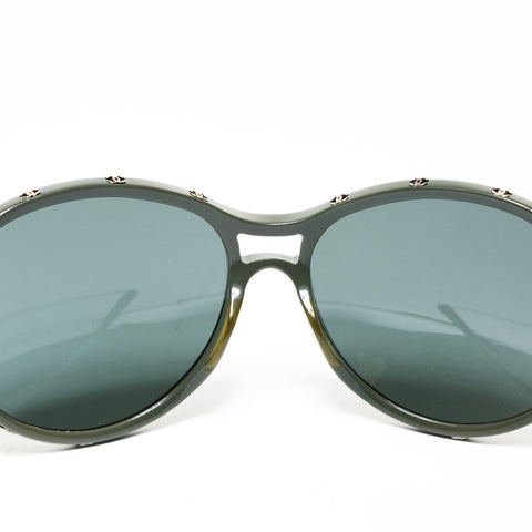 CHANEL 5117 COCO Mark 太阳镜 绿色 WS25502
