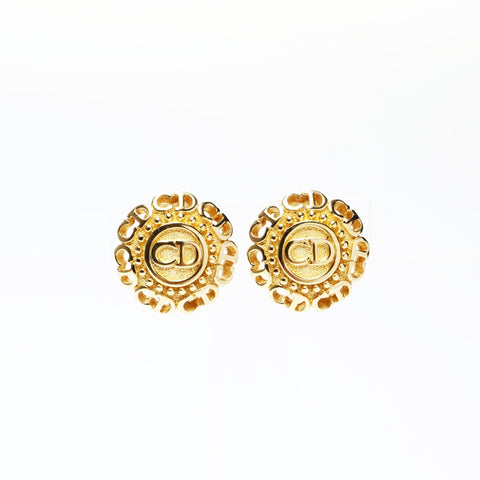Christian Dior CD logo Earring gold WS25504