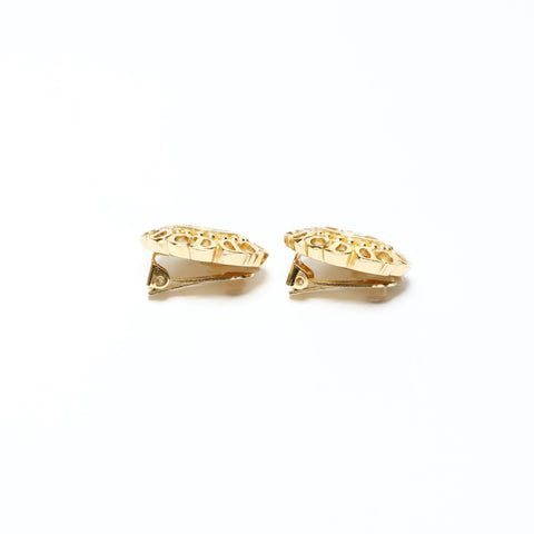 Christian Dior CD logo Earring gold WS25504